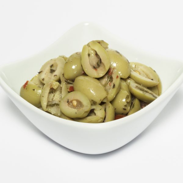 Olive verdi barchetta